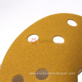 6 Inch 150mm Gold Paper Sanding Abrasive Disc